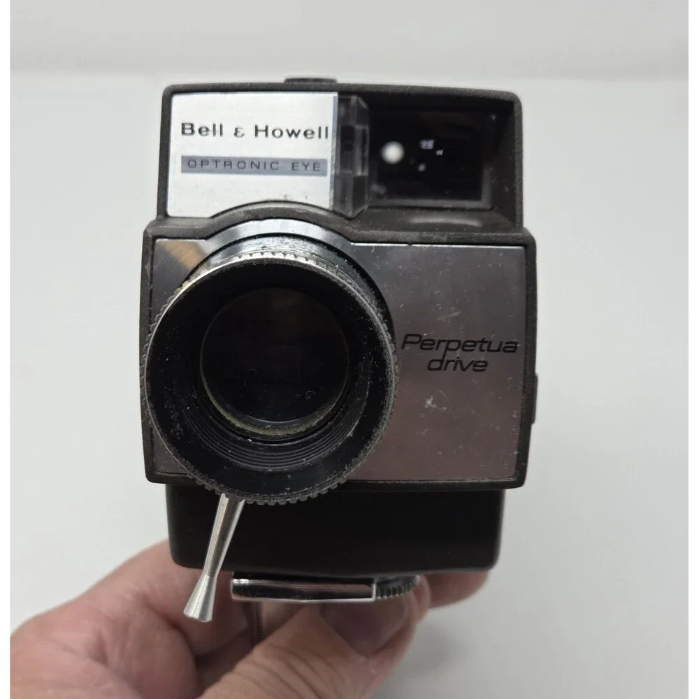 Bell & Howell 311 Super 8 Camera Autoload Optronic Eye Case Manual 1960s USA